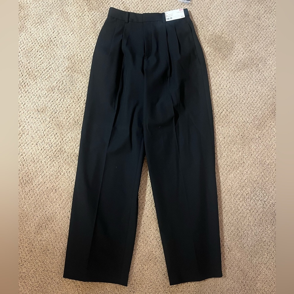 Uniqlo Pleated Wide Pants
